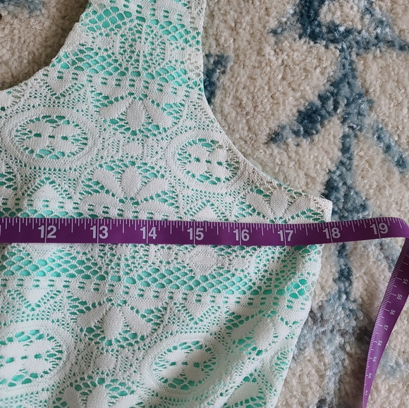 Maurices Lace Overlay Hi Lo Sleeveless Dress - Picture 11 of 11